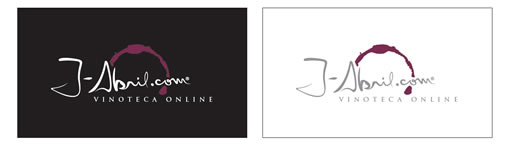 Logotipo J-Abril - Vinoteca online